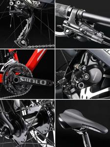 2024 <span class=keywords><strong>SAVA</strong></span> dika bicicleta de montaña 27 velocidades cuadro de fibra de carbono bicicleta de carreras para adultos - Product Image 5