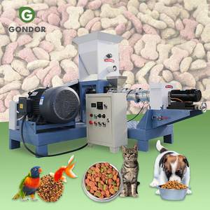 Animal Extruder Quality Dry Pet Fish Hen Feed Pallet Make Production Process Machine Food for Animal - Product Image 1