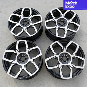 Jantes en alliage forgées de haute qualité à cinq trous et à rayons multiples, 17-18 pouces, 5x114.3 6x139.7, adaptées à la Renault <span class=keywords><strong>Clio</strong></span> - Product Image 2