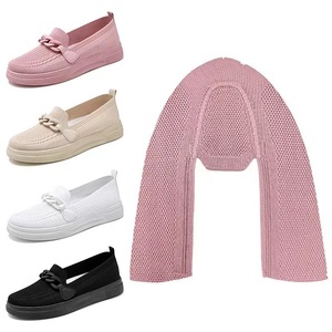 Custom Factory <span class=keywords><strong>Outlet</strong></span> Nuevo Estilo Hombre Fly Knit Zapato Parte Superior Hombres Casual Zapato Superior - Product Image 4