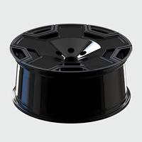 Rines de Aleación Geométricos Retro, Electrochapados en Bronce, Diseño de Dos Tonos, Rines de Lujo Personalizados, PCD ET, Diseño de Radios Flotantes, Multitamaño