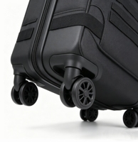 Sac de voyage à roulettes grande capacité, noir, personnalisable avec logo, étanche, idéal pour cabine – Nouveauté usine, vente chaude