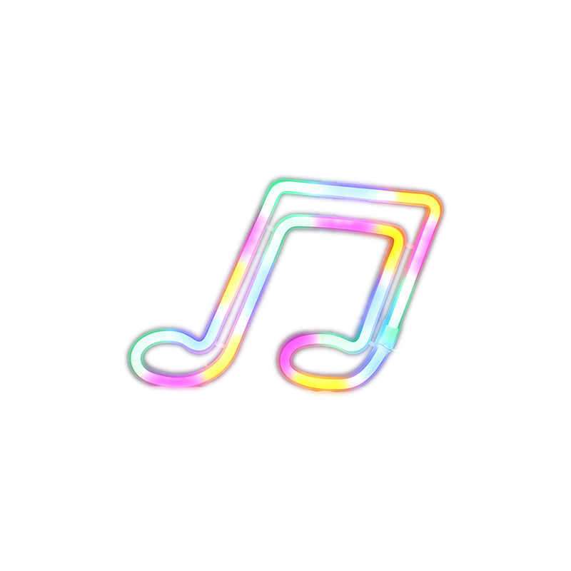 Оптовая продажа, WanXing, модная музыкальная неоновая подсветка с питанием от USB, акриловая неоновая вывеска для украшения дня рождения, свадьбы, Рождества, вечеринки