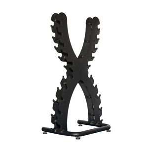 Soporte <span class=keywords><strong>Vertical</strong></span> de Acero para 10 Pares de Mancuernas Tipo X, Equipo de <span class=keywords><strong>Gimnasio</strong></span> Resistente, Estante para Almacenamiento de Mancuernas para <span class=keywords><strong>Gimnasio</strong></span> en Casa - Product Image 4