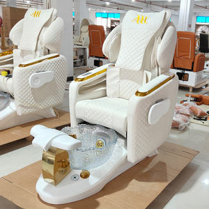 Sillón de Pedicura Profesional de Lujo Moderno para Salón de Uñas, con Masaje y Spa para Pies - Product Image 4
