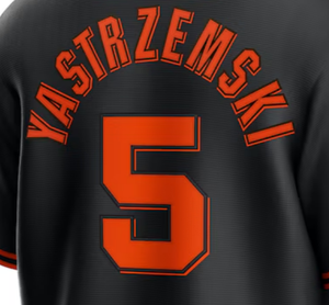 بيع بالجملة قمصان جيرسي البيسبول الأمريكية الجديدة الرخيصة مخيط أعلى قميص #51 Jhlee #16 Devers - Product Image 4