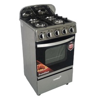 Kompor Gas Xunda China OEM 50*50 4 Tungku dengan Oven