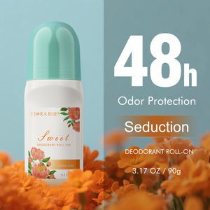 Déodorant Roll-on Herbal Unisexe Flora Ruby, Parfum Herbal, Sec sous les Aisselles, Naturel, Non Irritant, Haute Qualité - Product Image 2