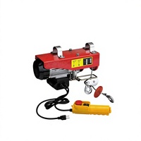 Mini-treuil électrique silencieux à moteur à bobinage en acier, économie d'énergie, pour levage de câbles, équipement de levage léger