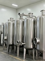 Réservoir sous pression en acier inoxydable 316L HENGYU avec pompe de stockage d'eau, garantie 1 an, tension et dimensions personnalisables