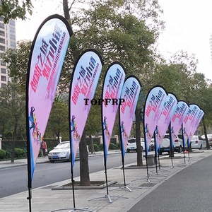 <b>Hot</b> Sale Feather Flag Water Drop Flag Adjustable Flag Pole Clamp - Product Image 6