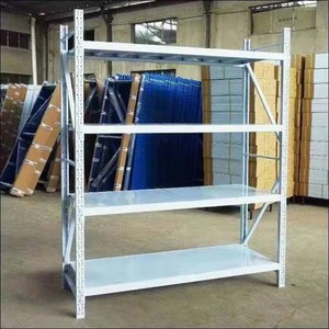 High Quality Movable Medium Duty Rack Storage Warehouse 4 Layers Long Span <b>Shelf</b> System - Product Image 4