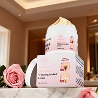Crème éclaircissante et blanchissante au niacinamide fermenté pour la zone du bikini, les parties intimes, les genoux foncés et les aisselles, crème corporelle éclaircissante