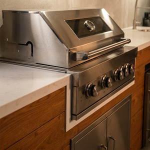 Parrilla de Gas para Exterior <span class=keywords><strong>Cocina</strong></span> Exterior Personalizada de Acero Inoxidable 304 con Fregadero y Cobertizo - Product Image 4