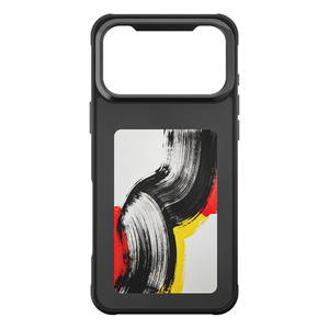 Étui intelligent amélioré avec écran E-Ink HD, <span class=keywords><strong>transfert</strong></span> d'image personnalisé NFC, coque de téléphone durable anti-chute pour <span class=keywords><strong>iPhone</strong></span> 17 16 15 Pro Max - Product Image 3