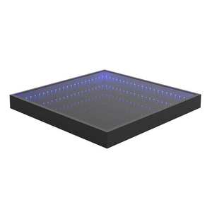 Miroir Led rond Intelligent lumineux 3d <span class=keywords><strong>Abyss</strong></span> miroir infini Led maquillage miroir 2021 - Product Image 3