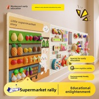 Puzzle de correspondance de formes de fruits et légumes, jouet éducatif précoce Montessori pour tout-petits