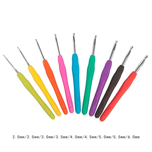 ชุดเย็บผ้าหนังชุดเครื่องมือถักโครเชต์สำหรับงานฝีมือ - Product Image 3
