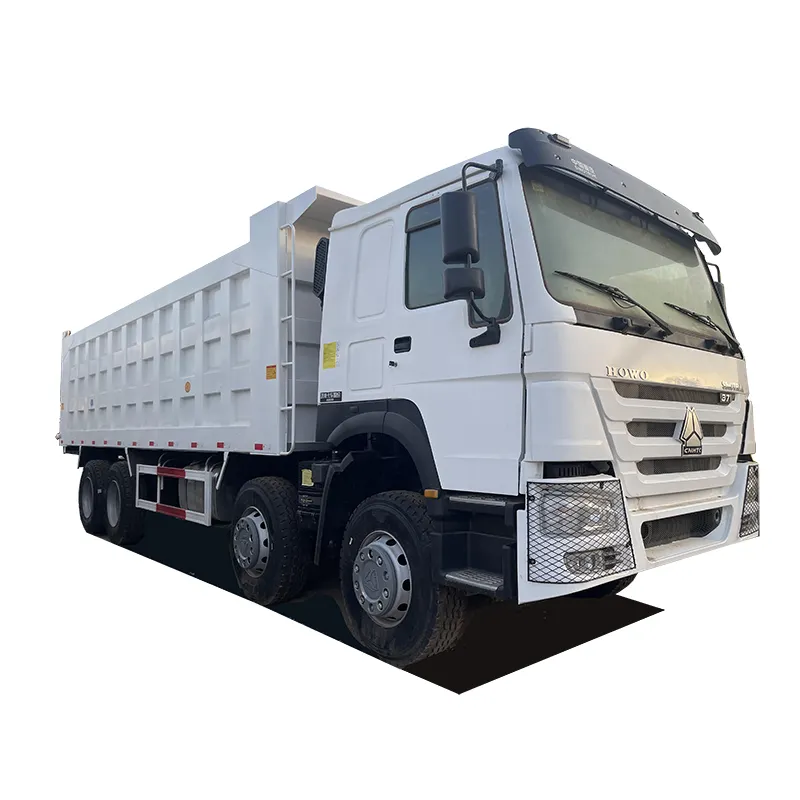 Chinese Supplier 8*4 Howo Used Dump Truck 371HP For Sale With Good Condition