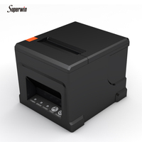 Imprimante thermique d'étiquettes en gros ZJ-8360 80 mm, machine d'impression d'autocollants, imprimante de codes-barres USB, ligne directe thermique 260 mm/s