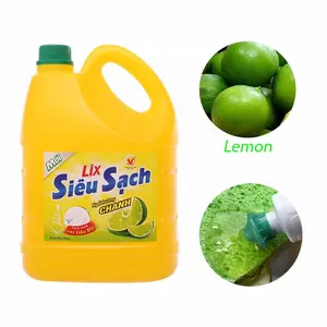 レモン3.92LでスーパークリーンなLix食器洗い液