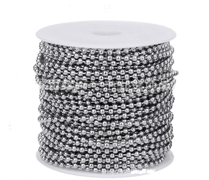 Kích Thước Khác Nhau Thép Không Gỉ Brass Bóng Chuỗi Cho Rèm Trang Sức Rèm Cửa Chuỗi - Product Image 6