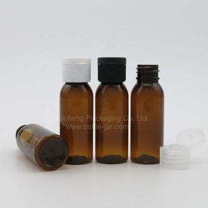 Empty 30ml Plastic PET Clear Flip Lid Lotion Bottles Cosmetic Shampoo Sample <strong>Containers</strong> <strong>Travel</strong> <strong>Liquid</strong> Refillable Vials - Product Image 3