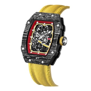 Nouvelle montre à quartz en métal pour homme, forme baril de vin, bracelet en nylon, étanche, vente en gros 2026 - Product Image 5