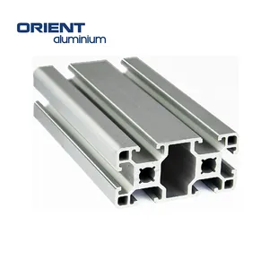 批发铝型材6063 t5工业铝合金挤压型材标牌挤压v槽铝型材