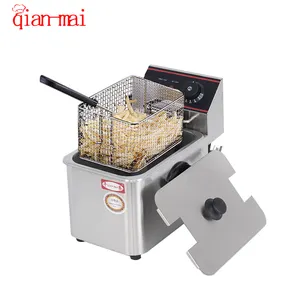 New household electric funnel cake potato fried KFC chicken deep fryer with 4 L big capacity deep fryer