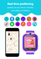 Reloj Inteligente para Niños Q19 con Rastreador GPS, Antipérdida, SOS, Juegos, Videollamada, Teléfono 2G y Tarjeta SIM, Modelo 2024 para Niños y Niñas, Q12