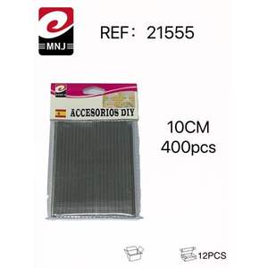 Alambre de Plástico Tejido Plateado Resistente de 10 cm para Manualidades y Accesorios de Bricolaje - Product Image 4