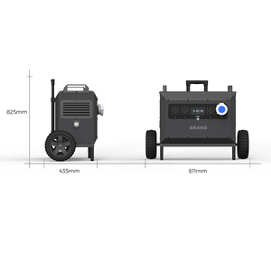 แบตเตอรี่สำรองไฟบ้าน Lifepo4 3kw สถานีไฟฟ้าพกพา กันน้ำ เครื่องกำเนิดพลังงานแสงอาทิตย์ 3000w สถานีไฟฟ้าแบบพกพา 3600w 3000Wh - Product Image 2