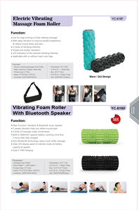 Colonna Massaggiante a Vibrazione per Yoga a 4 Velocità, Rullo Massaggiante Elettrico a Ingranaggi per Allenamento di Flessibilità (Spina US&EU) - Product Image 6