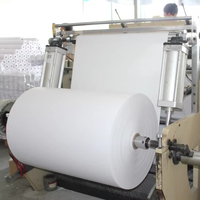 Rollo de papel térmico de gran tamaño, 48gsm, 55gsm, 58gsm, 65gsm