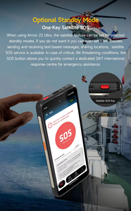 Ulefone Armor 23 Ultra Global 5G Outdoor-Smartphone mit Satellitennachricht, 64MP Nachtsichtkamera, 12+512GB, Android 13 Handy - Product Image 3