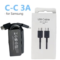 Cable de Carga Rápida 3A Tipo C, Cable PD de 1m, Cable USB para Teléfono, Cable USB-C para Samsung Galaxy S25 S23 S24 Note 20 A53 S22 FE