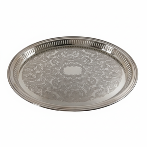 Factory Top Selling Round Plates Serve Ware Tableware Dinnerware Hotel Catering <b>Platter</b> Reactive Designer Mushroom <b>Ceramic</b> Iron - Product Image 1