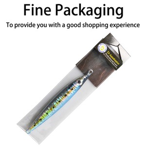 Señuelo de Pesca Yajie Jig Lure 150g, Señuelo de Metal para Pesca de Lubina, Señuelo de Placa de Hierro para Jigging - Product Image 3