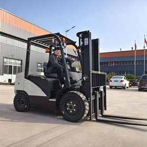 Warehouse Material Handling Diesel CE Certified Mini <strong>Forklift</strong> <strong>2</strong>.5 <strong>Ton</strong> with <strong>2</strong> Stage Mast Indoor Use Model Q-CPC256-1 for Sale - Product Image 3