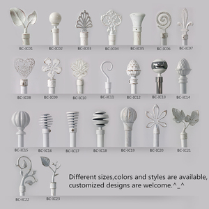 Cortinas baratas, barras de acero, duchas, decoraciones, moldes de hierro, varillas de esquí, diseño de cortinas, tubos de bronc - Product Image 3