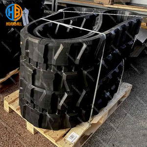 Fábrica Venda Direta <span class=keywords><strong>Mini</strong></span> Escavadeira Rubber Crawler Track para Kubota KN51 KH60 KH66 KH71 300x52.5x72N - Product Image 2
