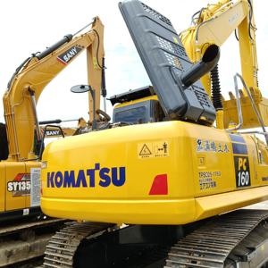 Excavadora CUsed Komatsu PC160 tipo oruga de 16 toneladas con motor Komatsu y cubo de 0,65 metros cúbicos en buenas condiciones de funcionamiento - Product Image 3