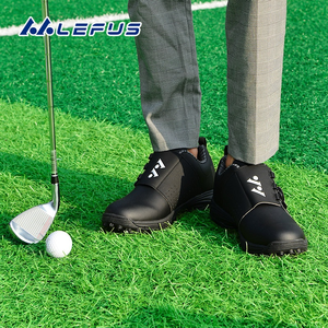 High-Quality Men Golf <b>Shoes</b> Breathable Mesh Waterproof <b>Spiked</b> Rotating Buckle Golf Sports <b>Shoes</b> All-Season Adaptable - Product Image 5