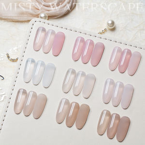 ZRKGEL Proveedor Profesional de Uñas, Fabricante de Gel de 12 Colores Nude Translúcido, Set de Esmalte de Uñas en Gel Transparente con Logo Privado Personalizado - Product Image 2