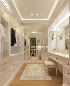 Offre Spéciale Moderne Luxe Simple Chambre Rangement Armoire Maison Chambre Vestiaire Placard Île avec Tiroirs - Product Image 5