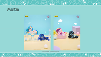 Lot de 12 Boîtes en Gros – Collection de 2 Séries de Magnets de Réfrigérateur et Pendentifs en Peluche Anime Kayou My Little Poni Poni pour Jouets et Cadeaux