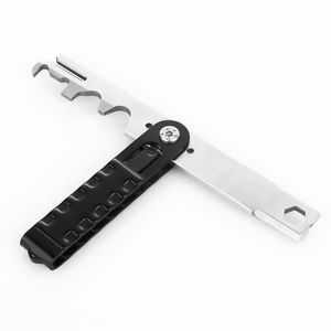 Herramienta Multifuncional de Limpieza Táctica de Acero Inoxidable para Eliminar Carbono, Raspador Portátil para Mantenimiento al Aire Libre - Product Image 4