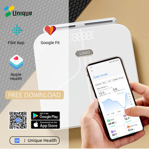 Bluetooth vücut yağ ölçer ev banyo akıllı sağlık tartı elektronik dijital denge yağ ve kas oranı ölçümü - Product Image 2