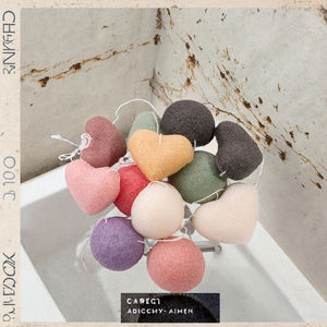 Limpiador <span class=keywords><strong>Facial</strong></span> de <span class=keywords><strong>Konjac</strong></span> al por Mayor del Fabricante, Borla de Polvo de <span class=keywords><strong>Konjac</strong></span>, <span class=keywords><strong>Esponja</strong></span> de Limpieza <span class=keywords><strong>Facial</strong></span>, Herramienta de Limpieza - Product Image 3